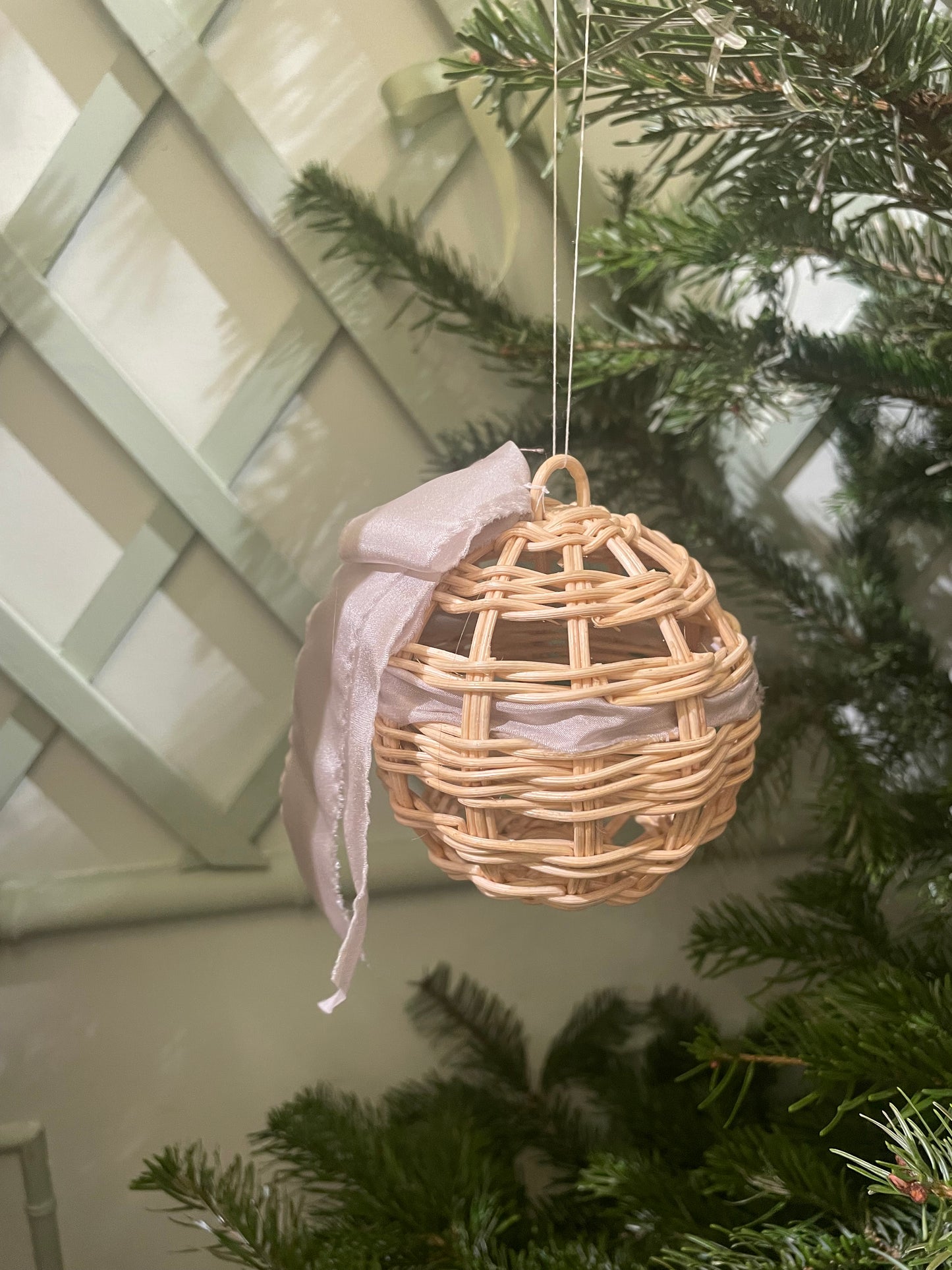 Small snow ball - Christmas ornament