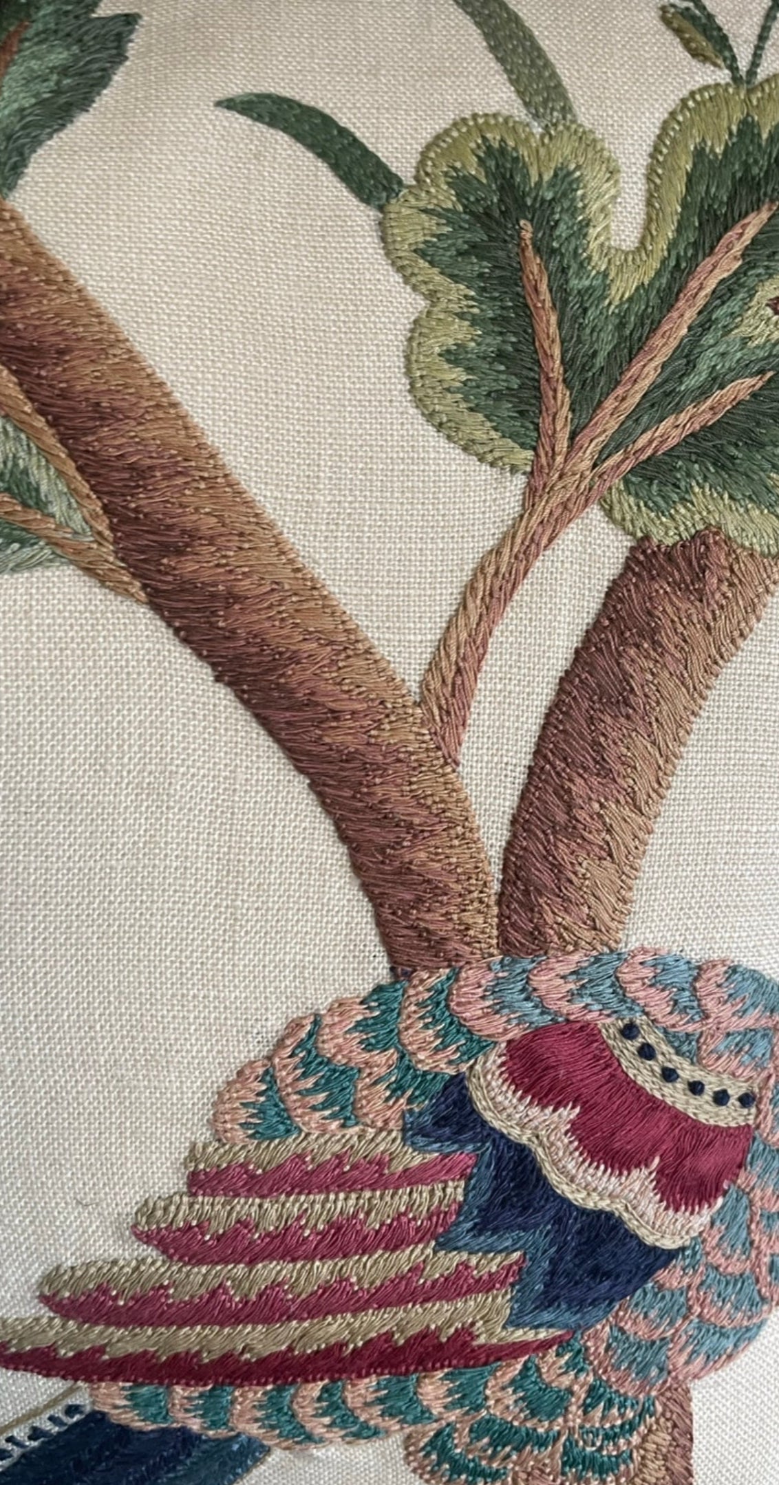 Tree of life cushion