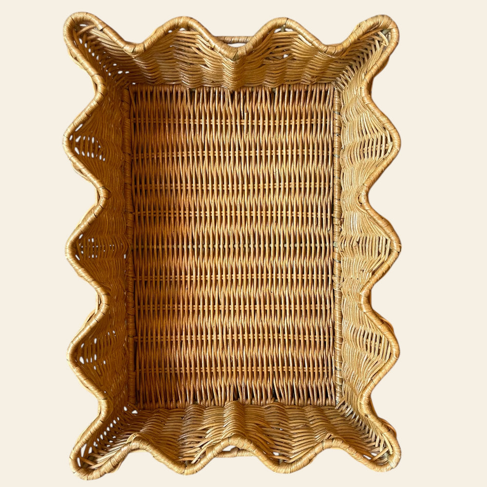 
                      
                        Small scalloped tray
                      
                    