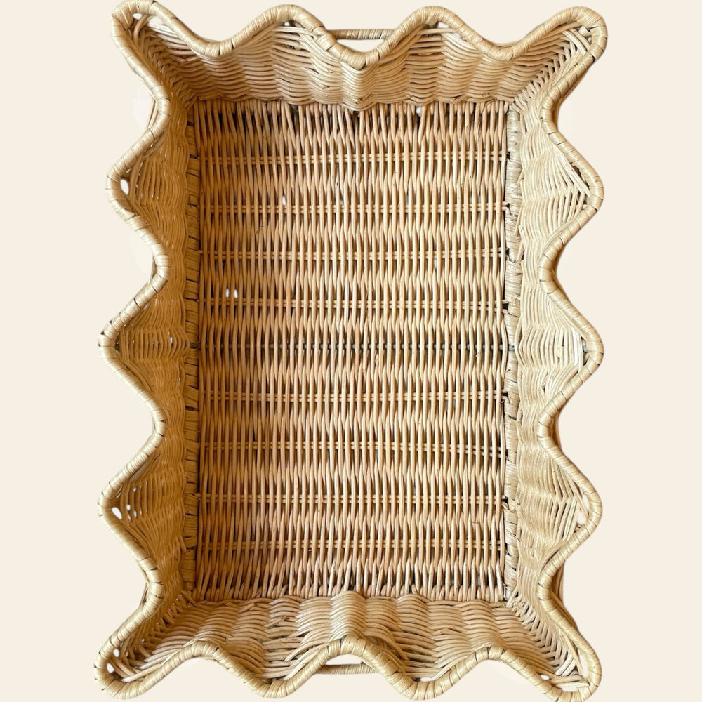 
                      
                        Small scalloped tray
                      
                    