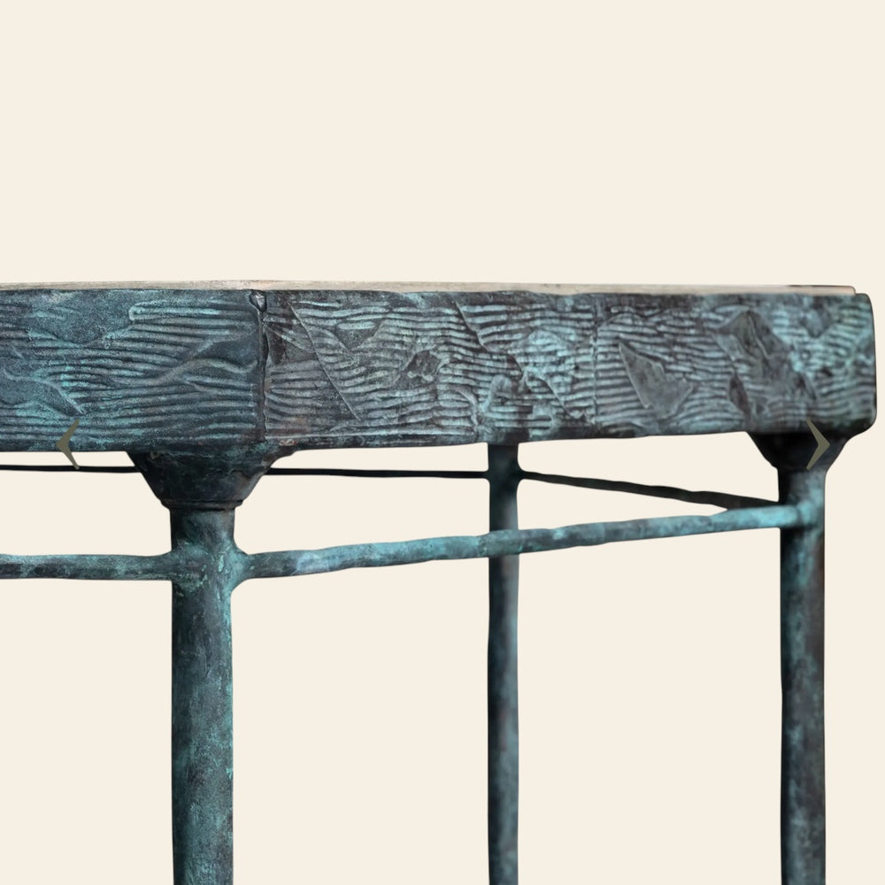 
                      
                        Bronze Octagonal Table
                      
                    